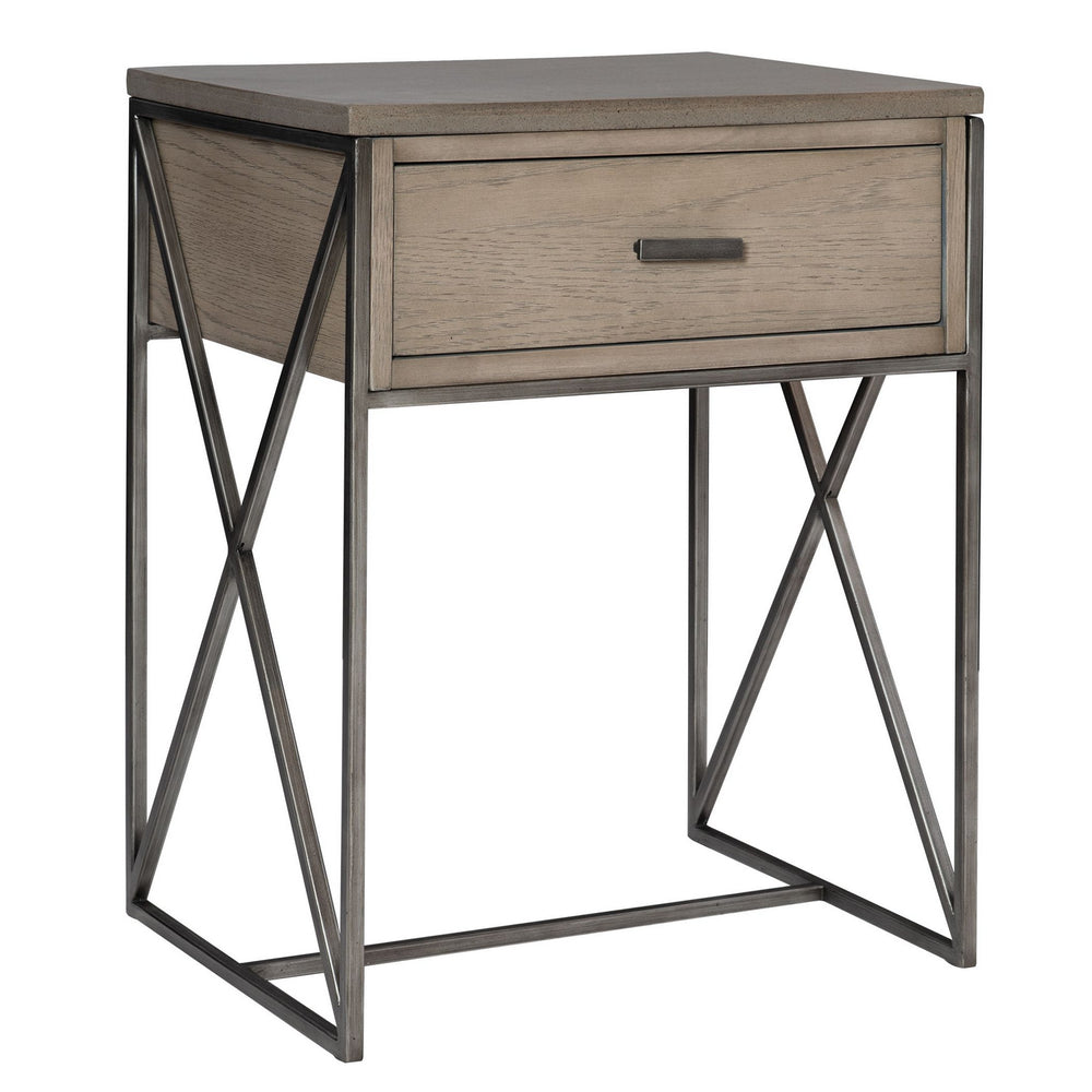 Uttermost - Side Table - Cartwright - Brushed Pewter- Union Lighting Luminaires Decor