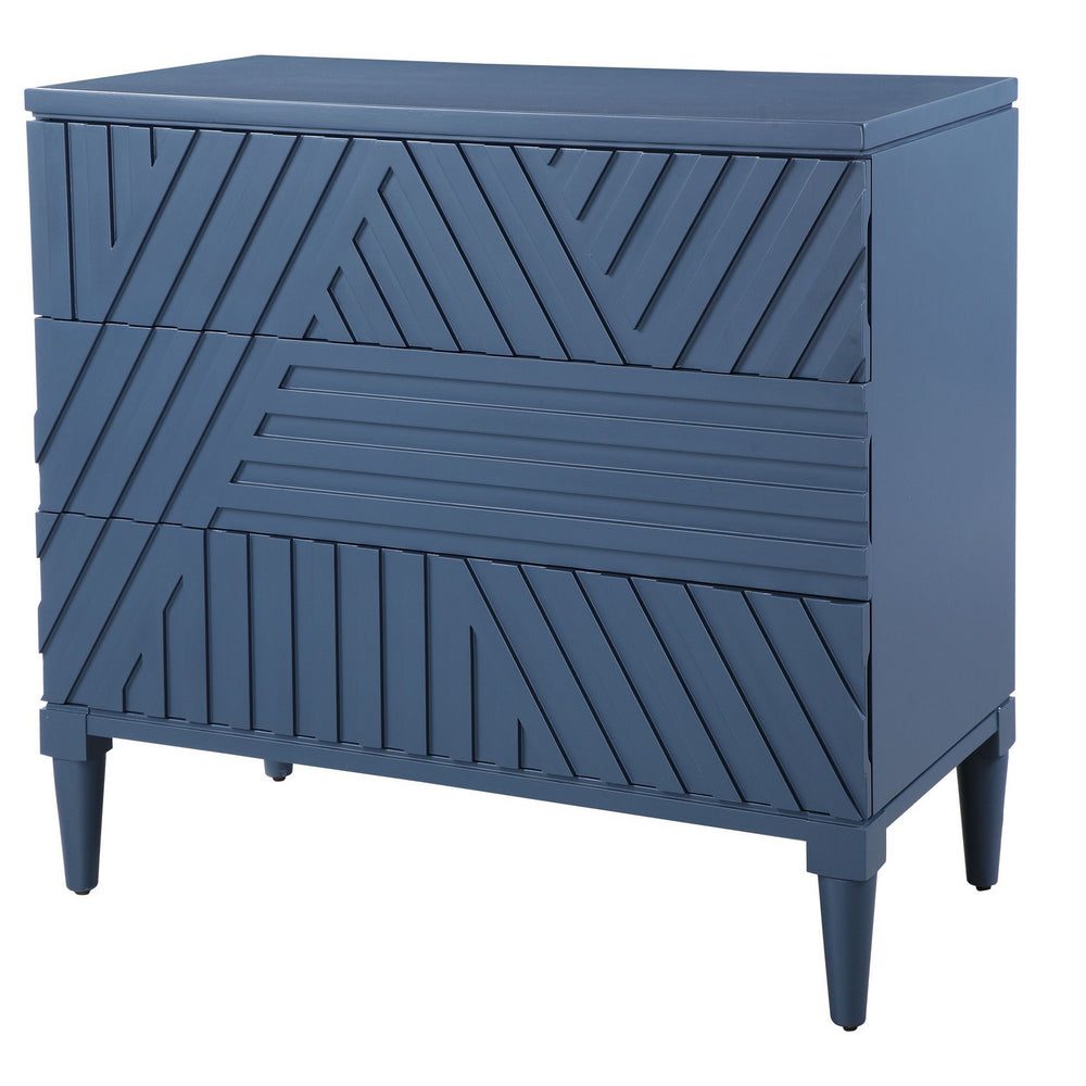 Uttermost - Drawer Chest - Colby - Blue- Union Lighting Luminaires Decor