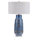 Uttermost - One Light Table Lamp - Magellan - Brushed Nickel- Union Lighting Luminaires Decor