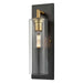 DVI Canada - One Light Wall Sconce - Barker - Brass And Graphite w/Clear Glass- Union Lighting Luminaires Decor
