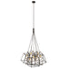 DVI Canada - Seven Light Pendant - Cape Breton - Multiple Finishes And Ebony- Union Lighting Luminaires Decor