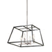 DVI Canada - Four Light Pendant - Laurentian - Satin Nickel And Graphite- Union Lighting Luminaires Decor