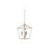 DVI Canada - Three Light Pendant - Lundy'S Lane - Multiple Finishes And Satin Nickel- Union Lighting Luminaires Decor