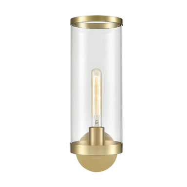 Alora Canada - One Light Bathroom Fixture - Revolve Ii - Clear Glass/Natural Brass|Clear Glass/Polished Nickel|Clear Glass/Urban Bronze- Union Lighting Luminaires Decor