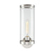 Alora Canada - One Light Bathroom Fixture - Revolve Ii - Clear Glass/Polished Nickel- Union Lighting Luminaires Decor