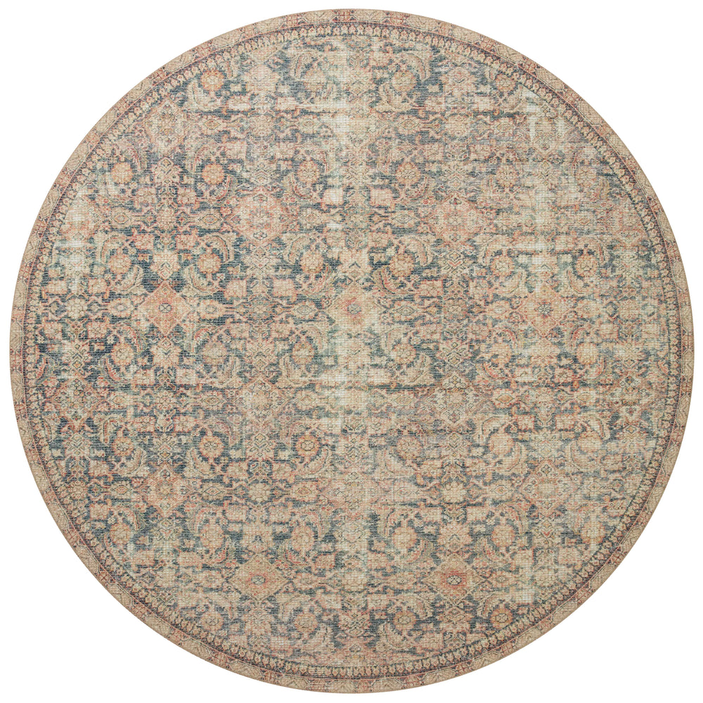 Aubrey Navy / Multi Rug (AUB-01)