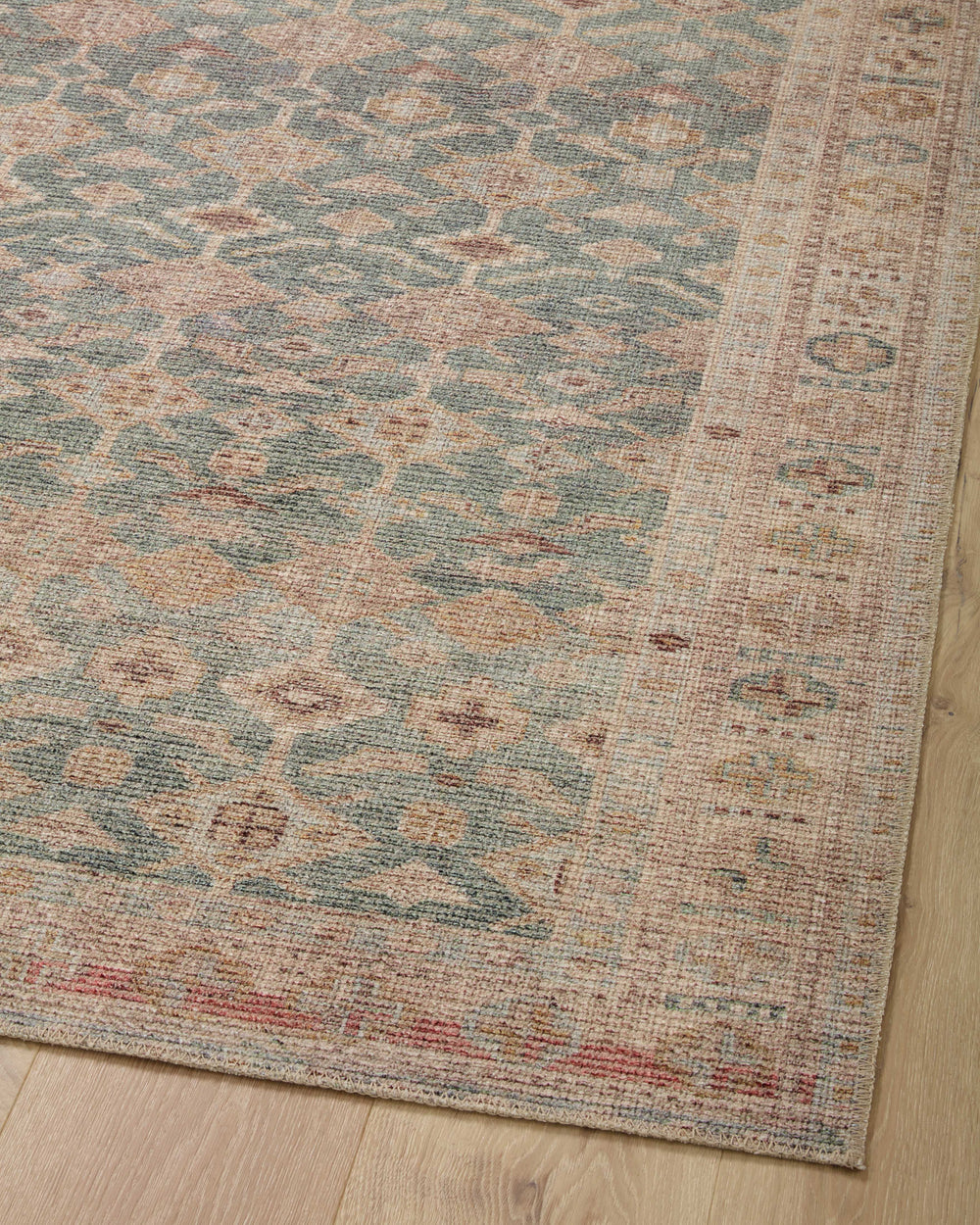 Aubrey Aqua / Sand Rug (AUB-02)