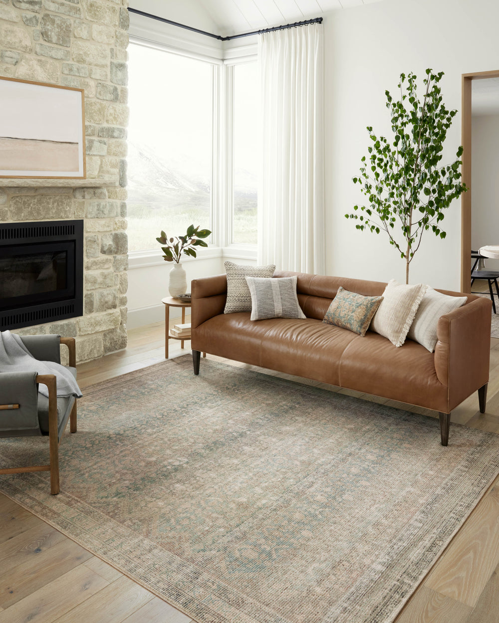 Aubrey Jade / Natural Rug (AUB-03)