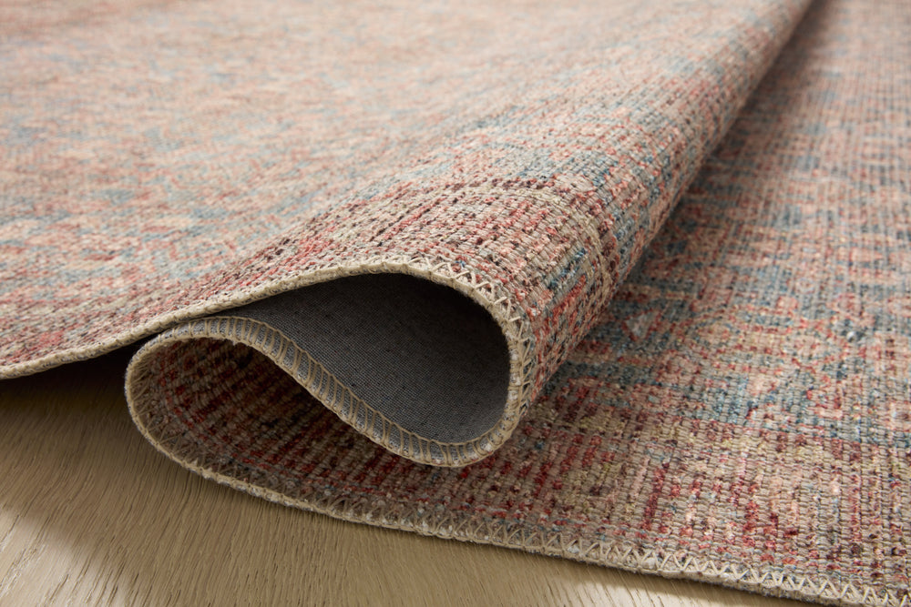 Aubrey Blue / Terracotta Rug (AUB-04)