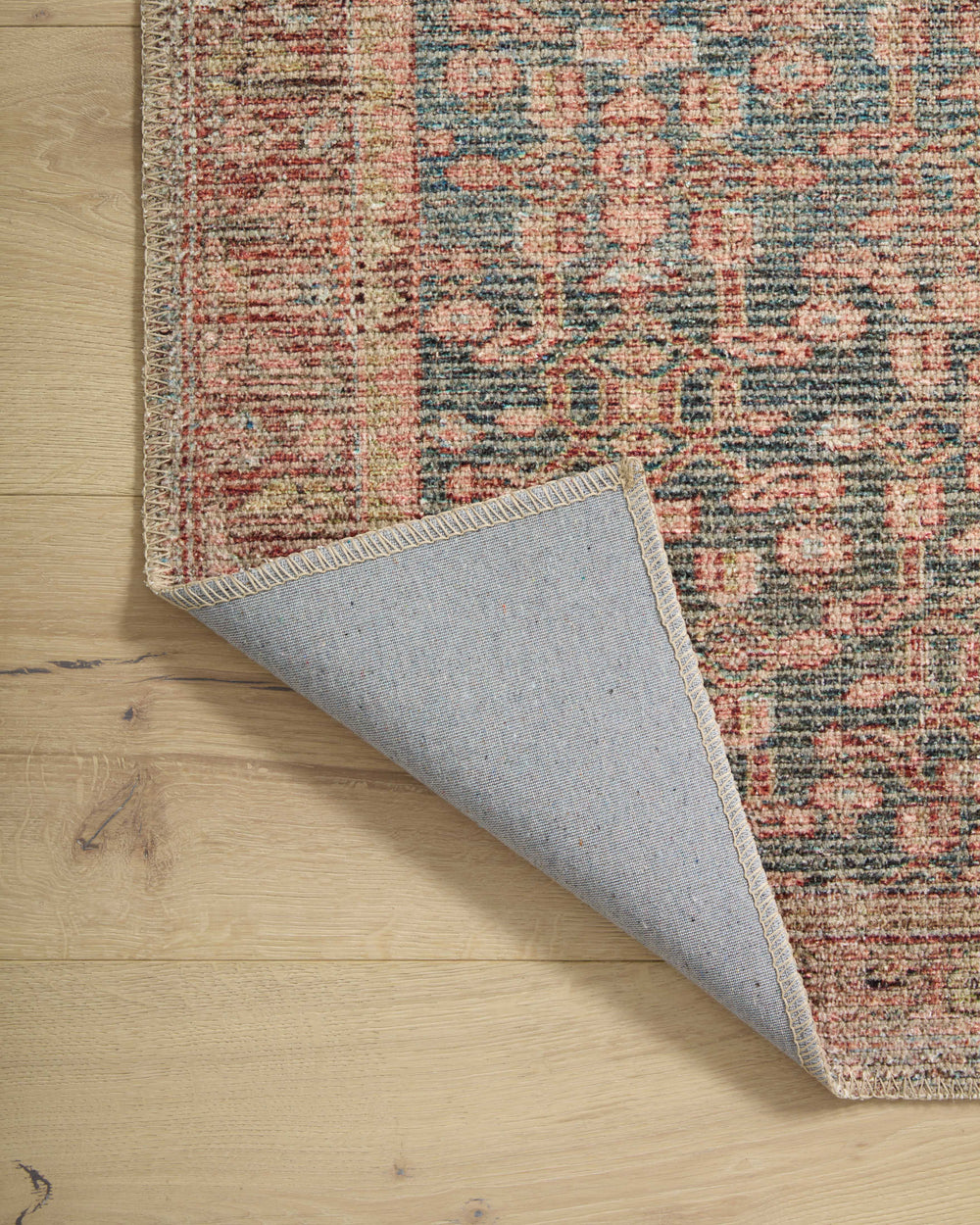 Aubrey Blue / Terracotta Rug (AUB-04)
