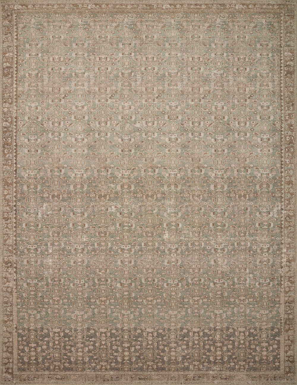Aub-04 Aubrey Sage / Bark Rug