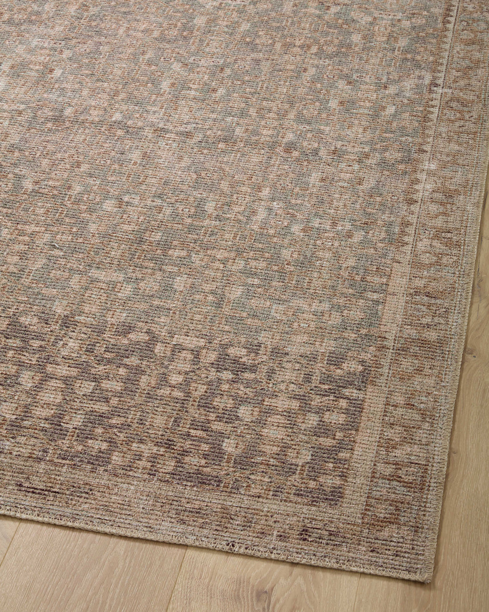 Aub-04 Aubrey Sage / Bark Rug