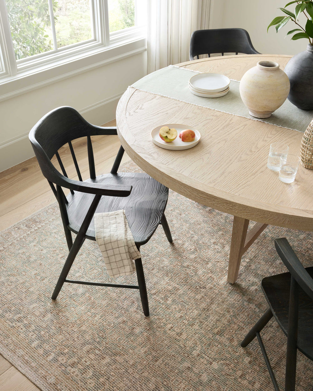 Aub-04 Aubrey Sage / Bark Rug