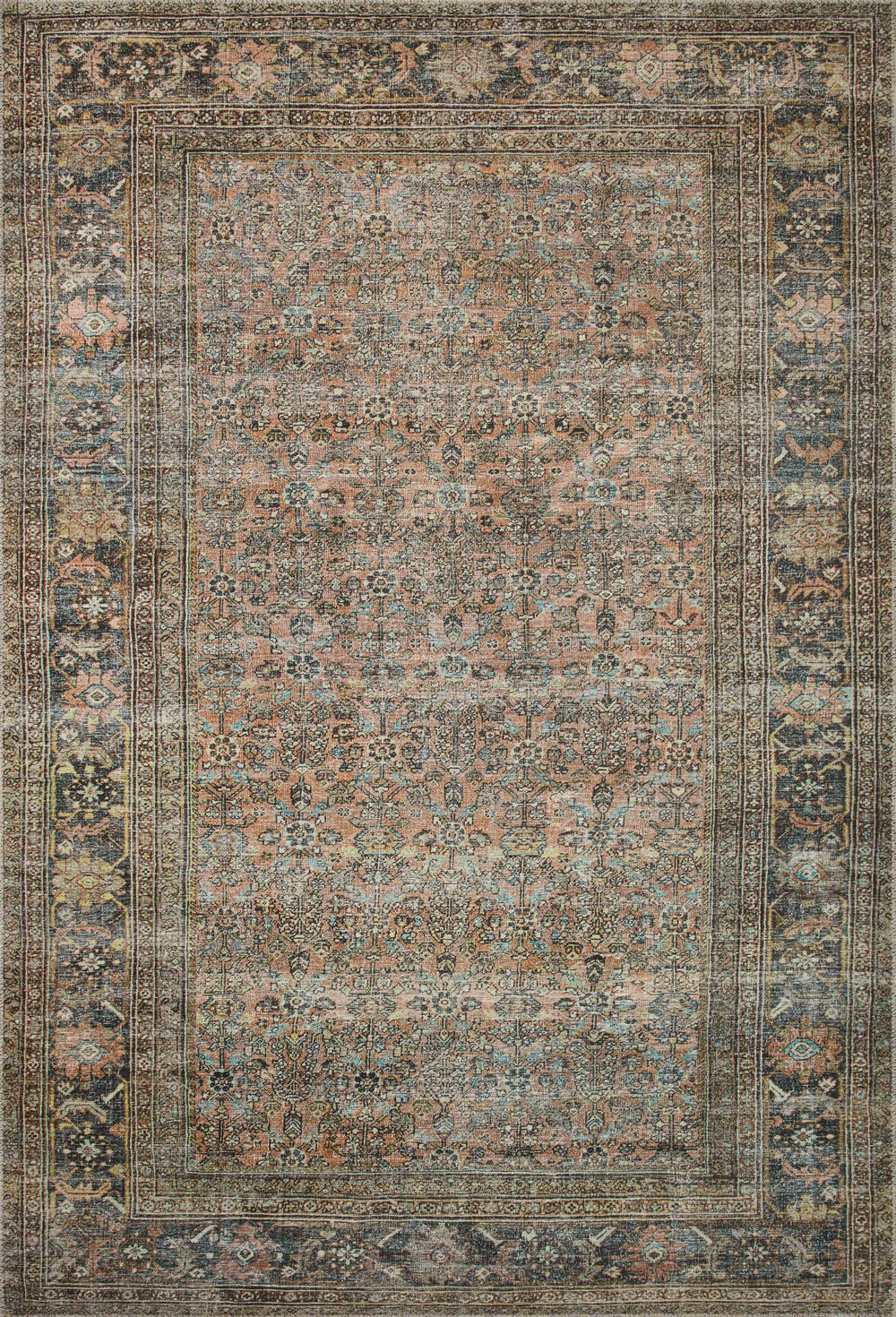 Adrian Terracotta / Multi Rug (ADR-03)