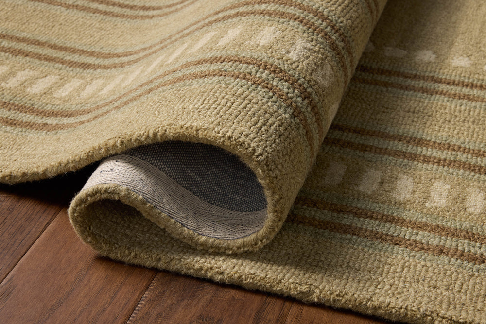 Alfie Green / Natural Rug (ALF-04)