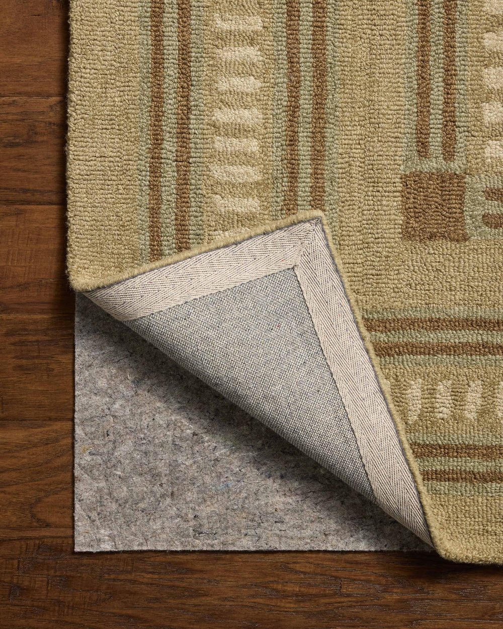Alfie Green / Natural Rug (ALF-04)