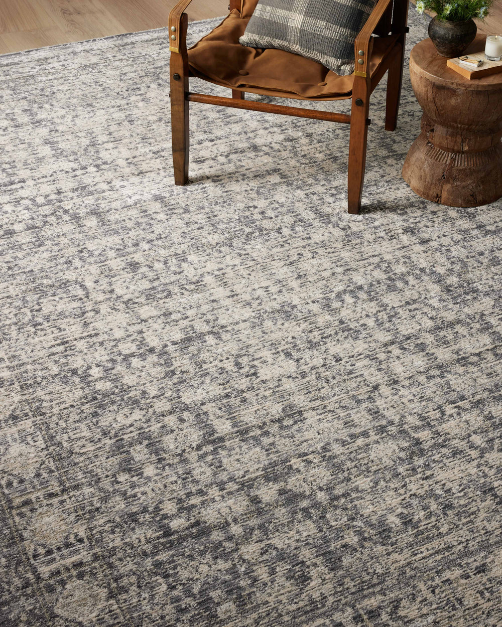 Tapis Alie Anthracite / Colombe (ALE-03)