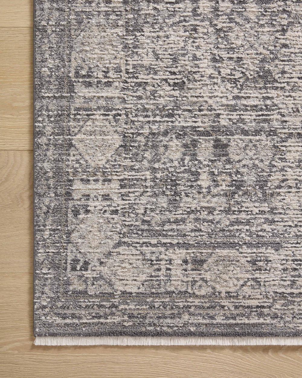 Tapis Alie Anthracite / Colombe (ALE-03)