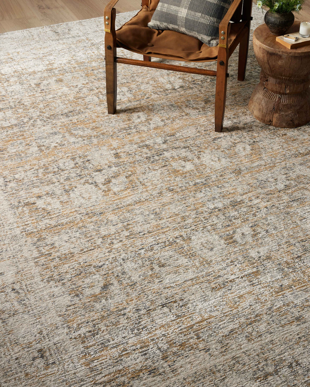 Alie Gold / Beige Rug (ALE-05)