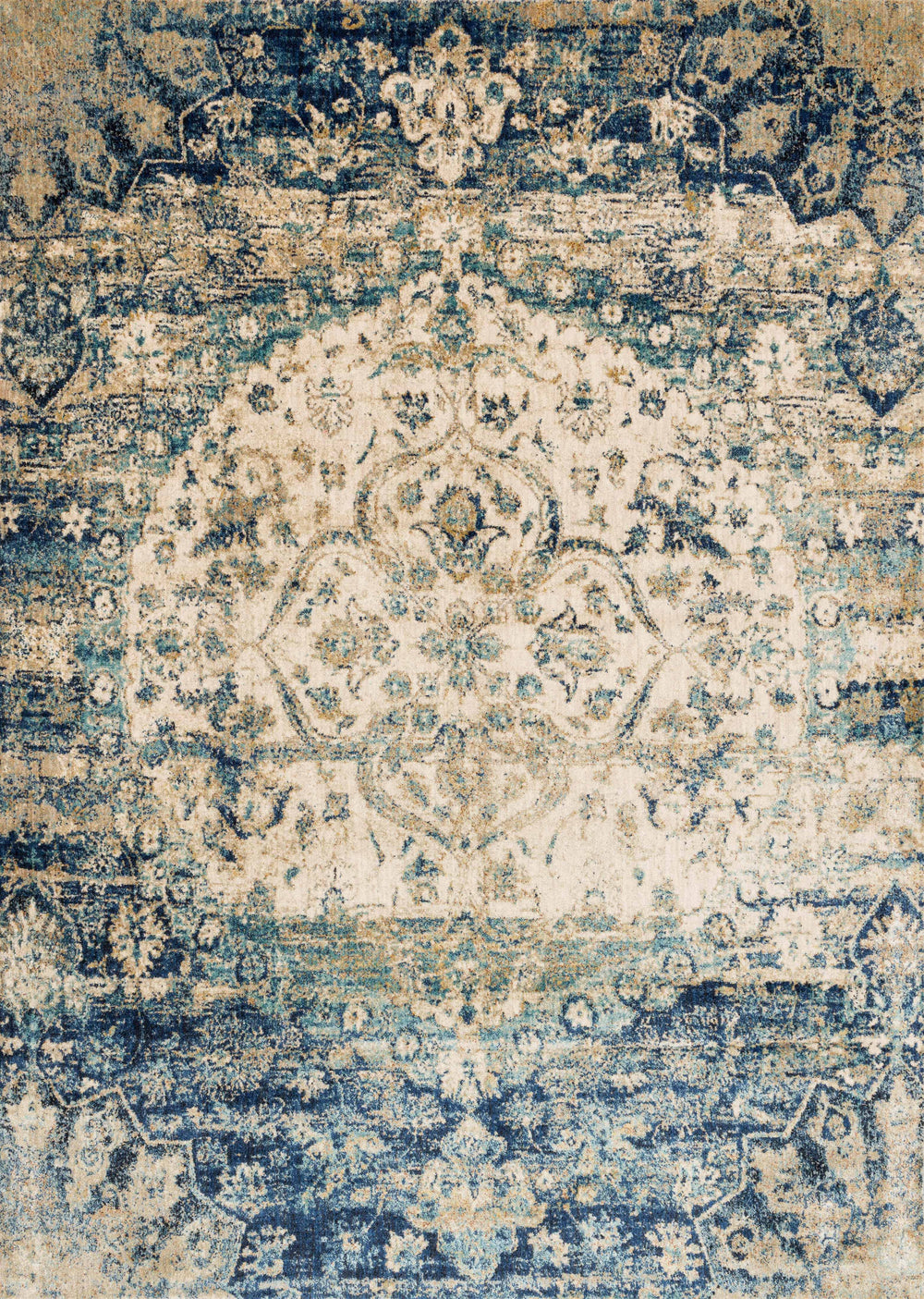 AF-06 Anastasia Blue/Ivory Rug
