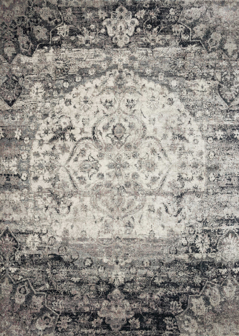 AF-06 Anastasia Ink/Ivory Rug