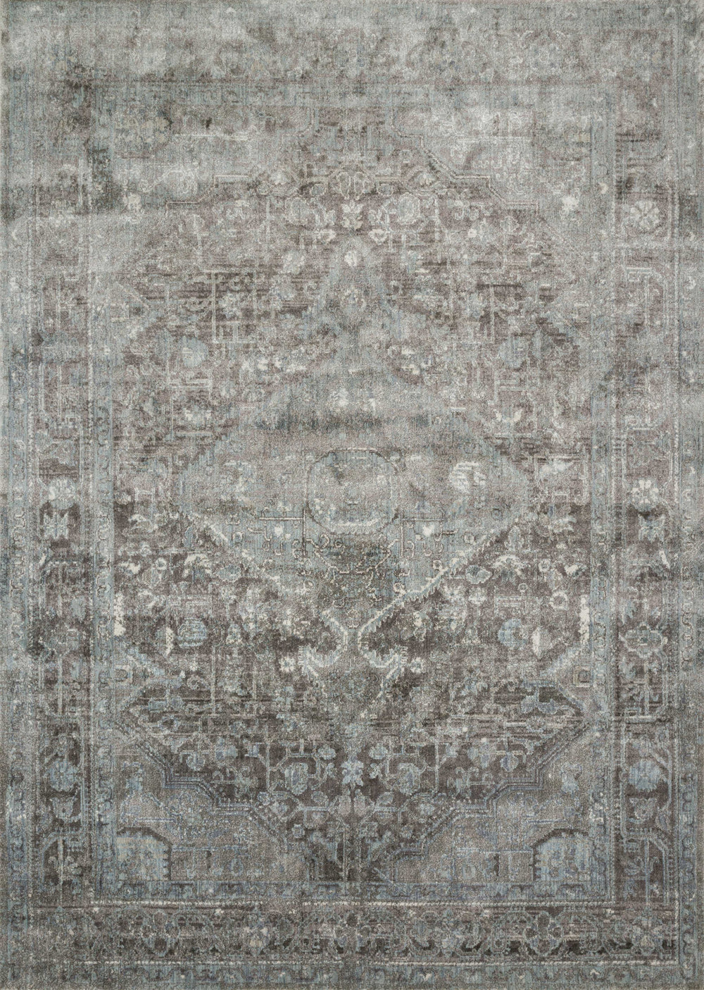 AF-22 Anastasia Stone / Blue Rug