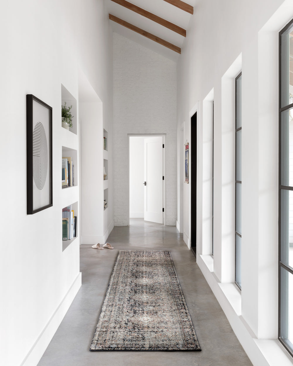 AF-24 Anastasia Charcoal/Sunset Rug