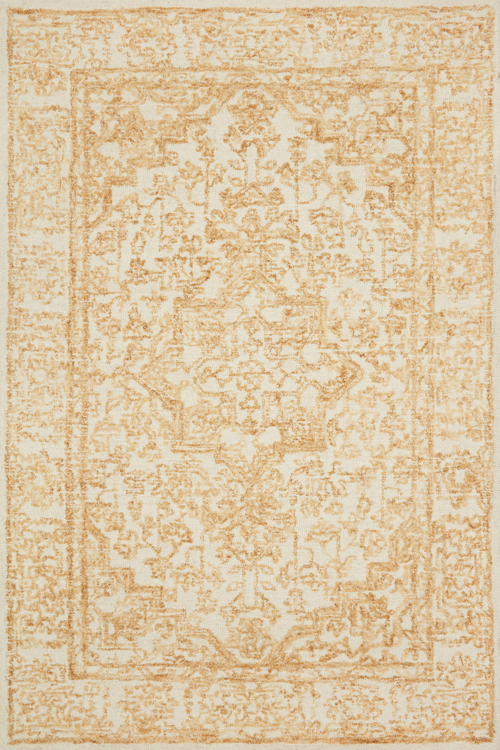 Ann-03 Loloi Annie White / Gold Rug