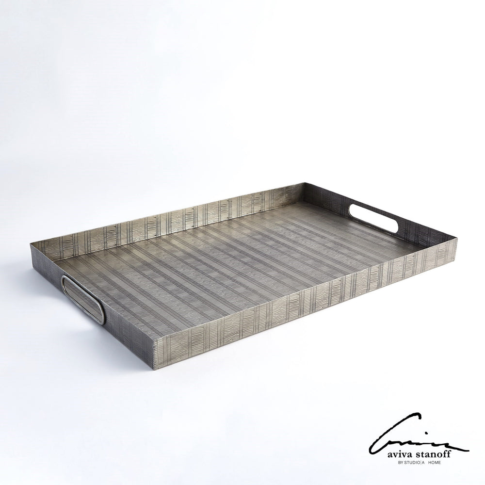 Kokoro Etched Rectangular Tray