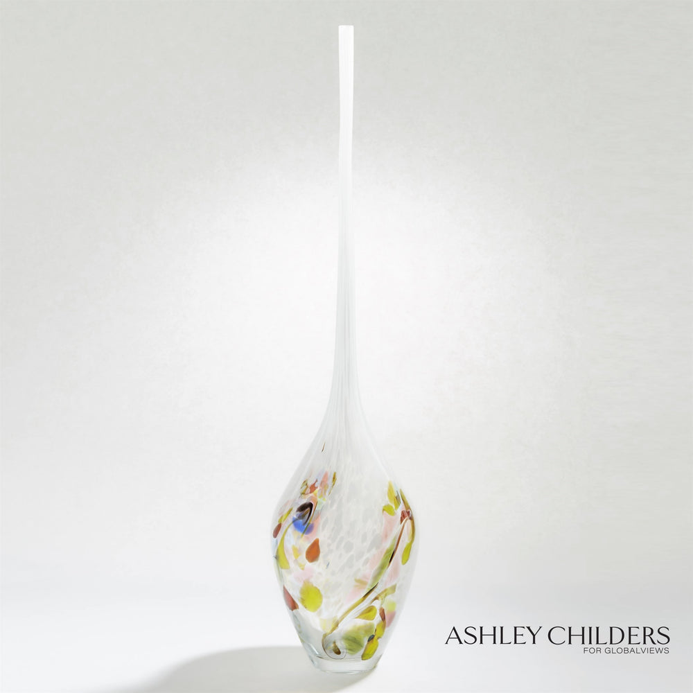 Vases de tige longs multicolores