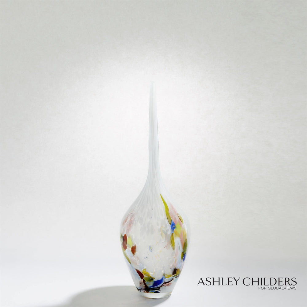 Vases de tige longs multicolores
