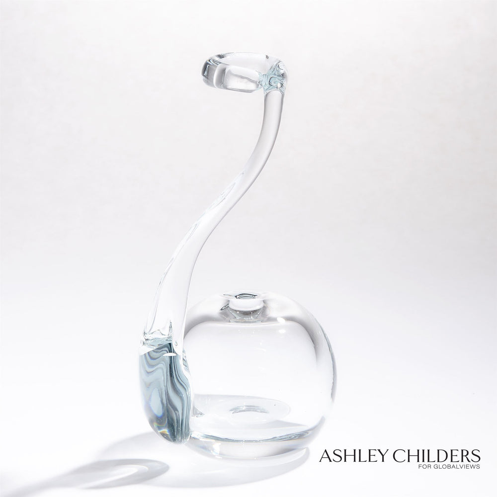 Vases de fleurs à anneaux clairs