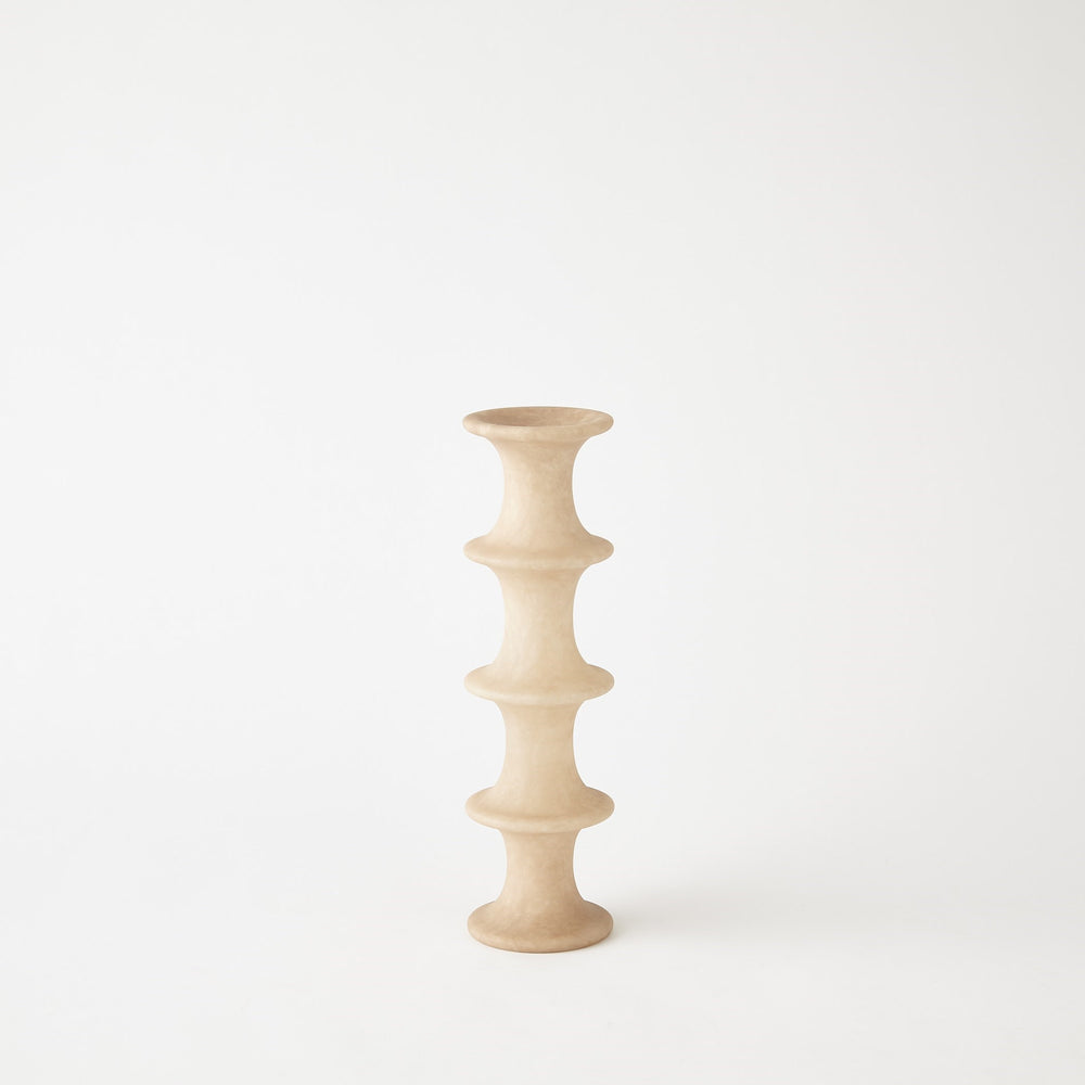 Ridge Albâtre Candlestick