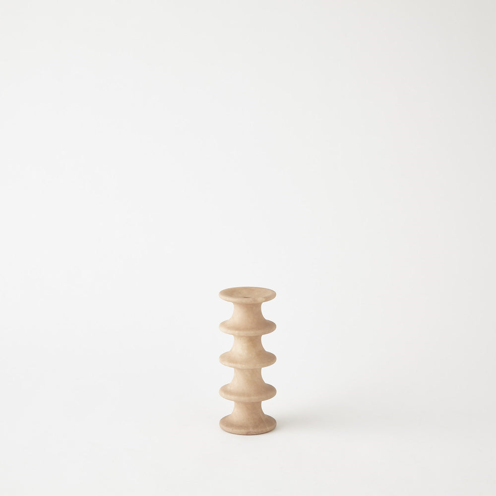 Ridge Albâtre Candlestick
