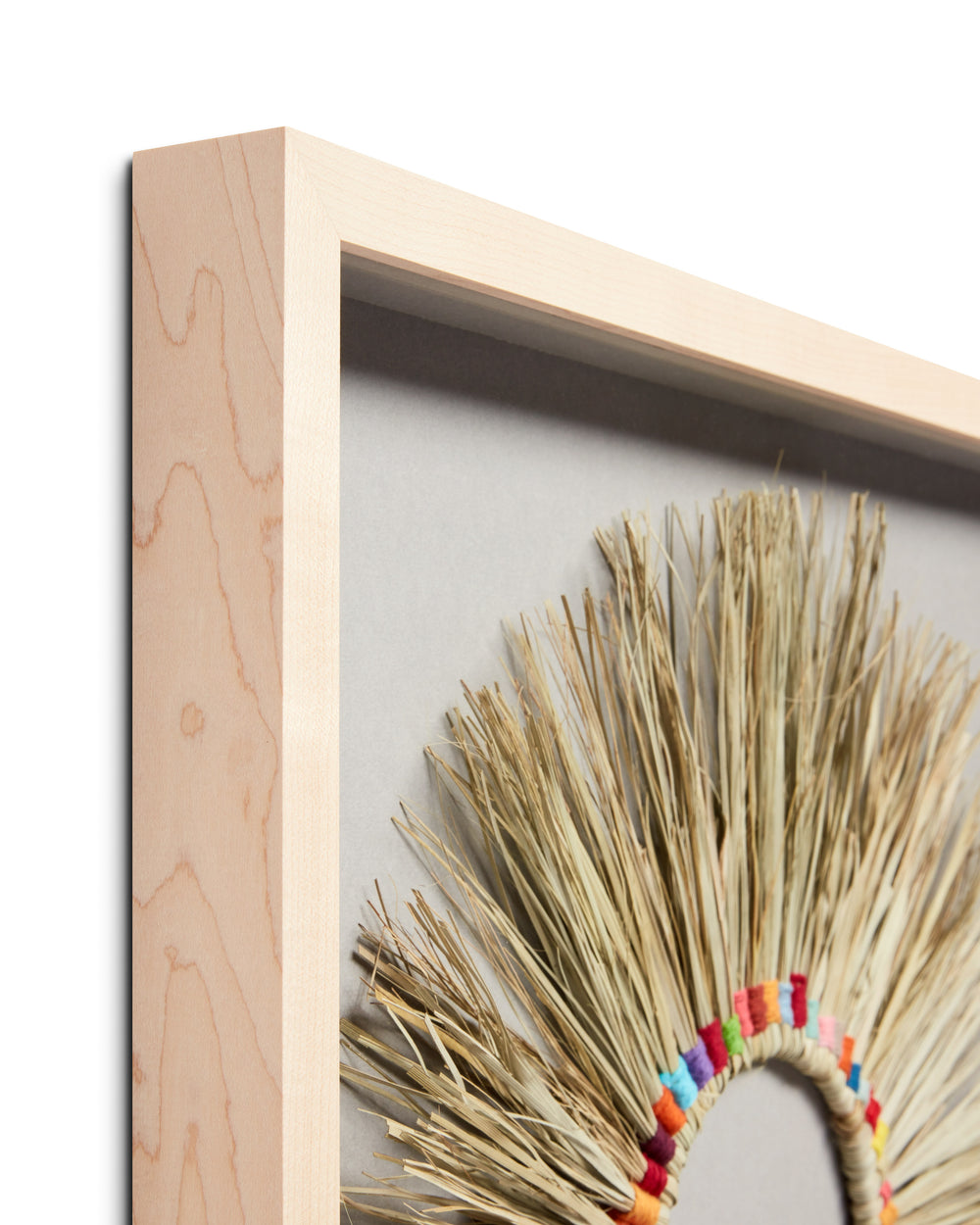 RAINW Rainbow Wreath Multi Wall Art