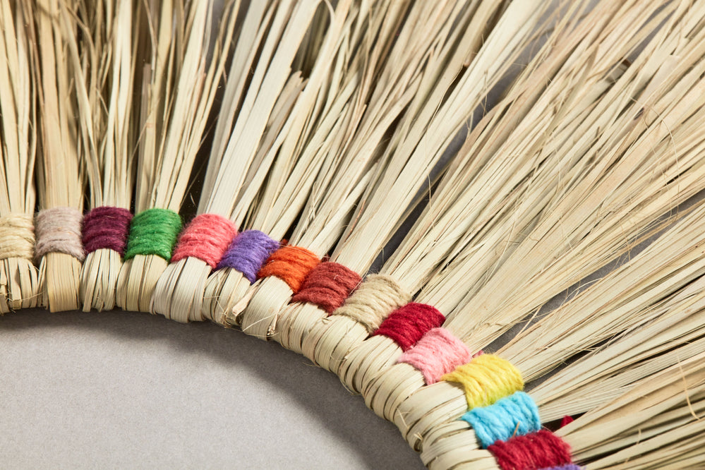 RAINW Rainbow Wreath Multi Wall Art