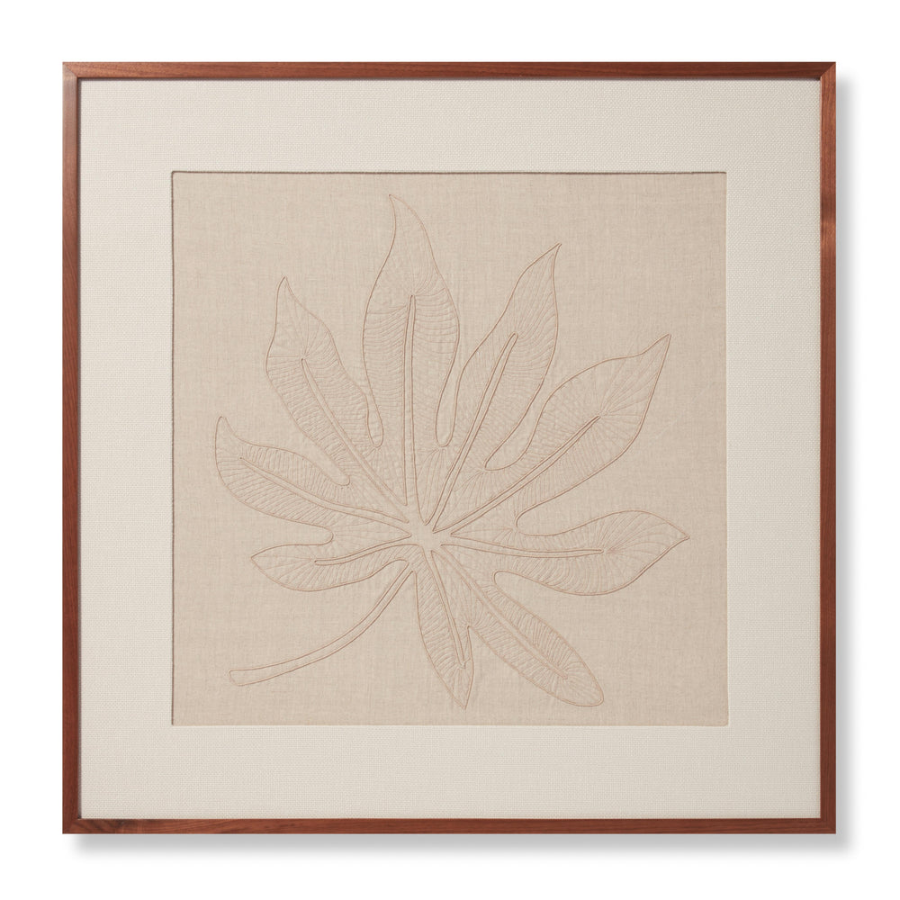 SCHEF Schefflera Natural/Beige Wall Art