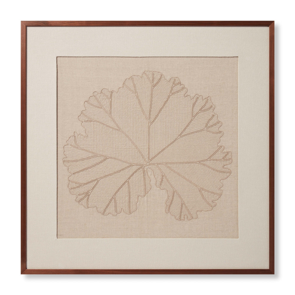 Water Lily Natural / Beige Wall Art (WATLY)