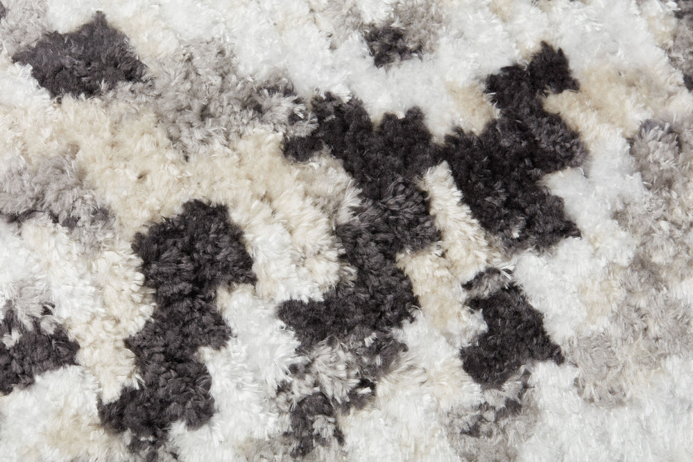 Bazaa bazar gris / ivoire art mural