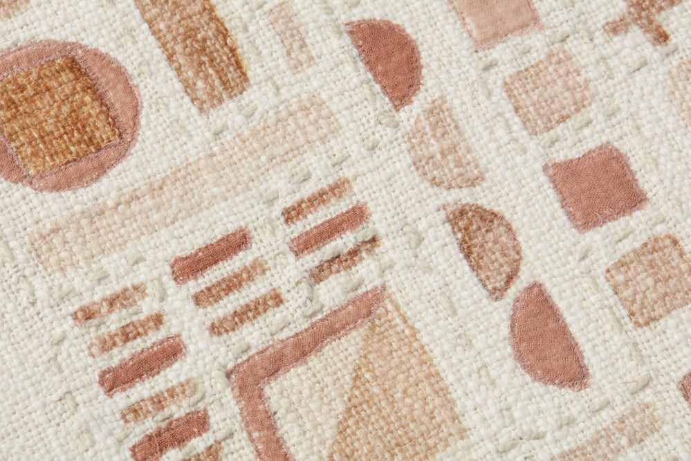 SEDAC Sedac Ivory/Rust Wall Art