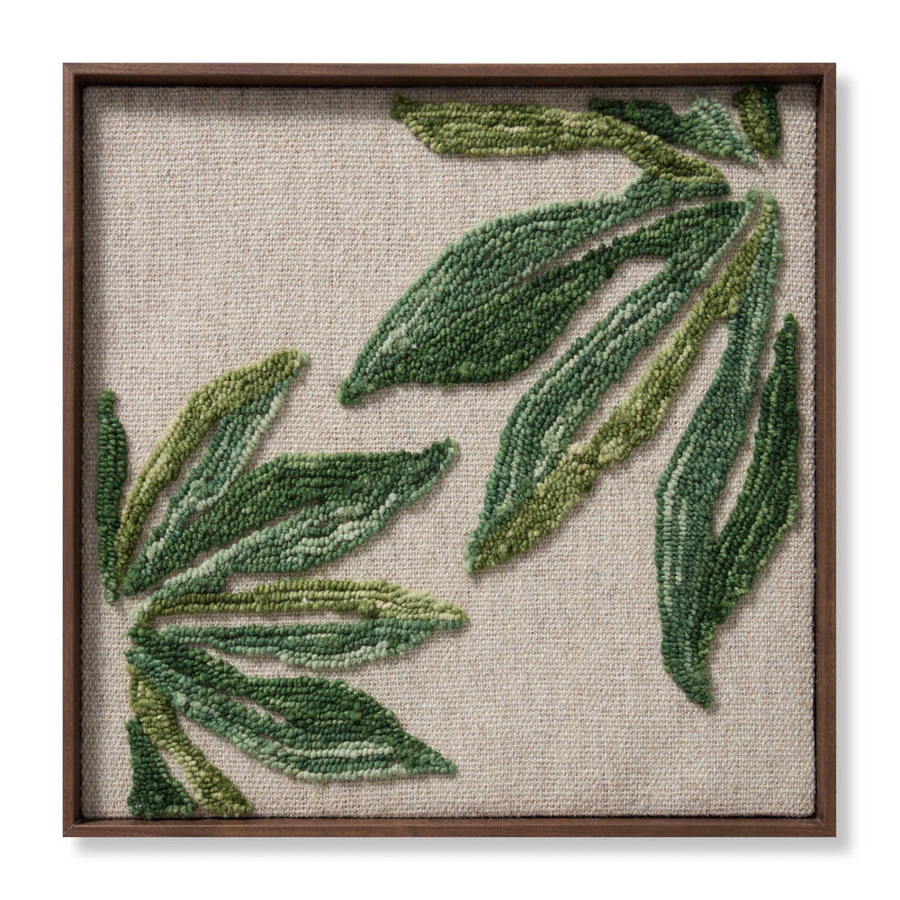 Wallacea Green / Ivory Wall Art (WALLA)