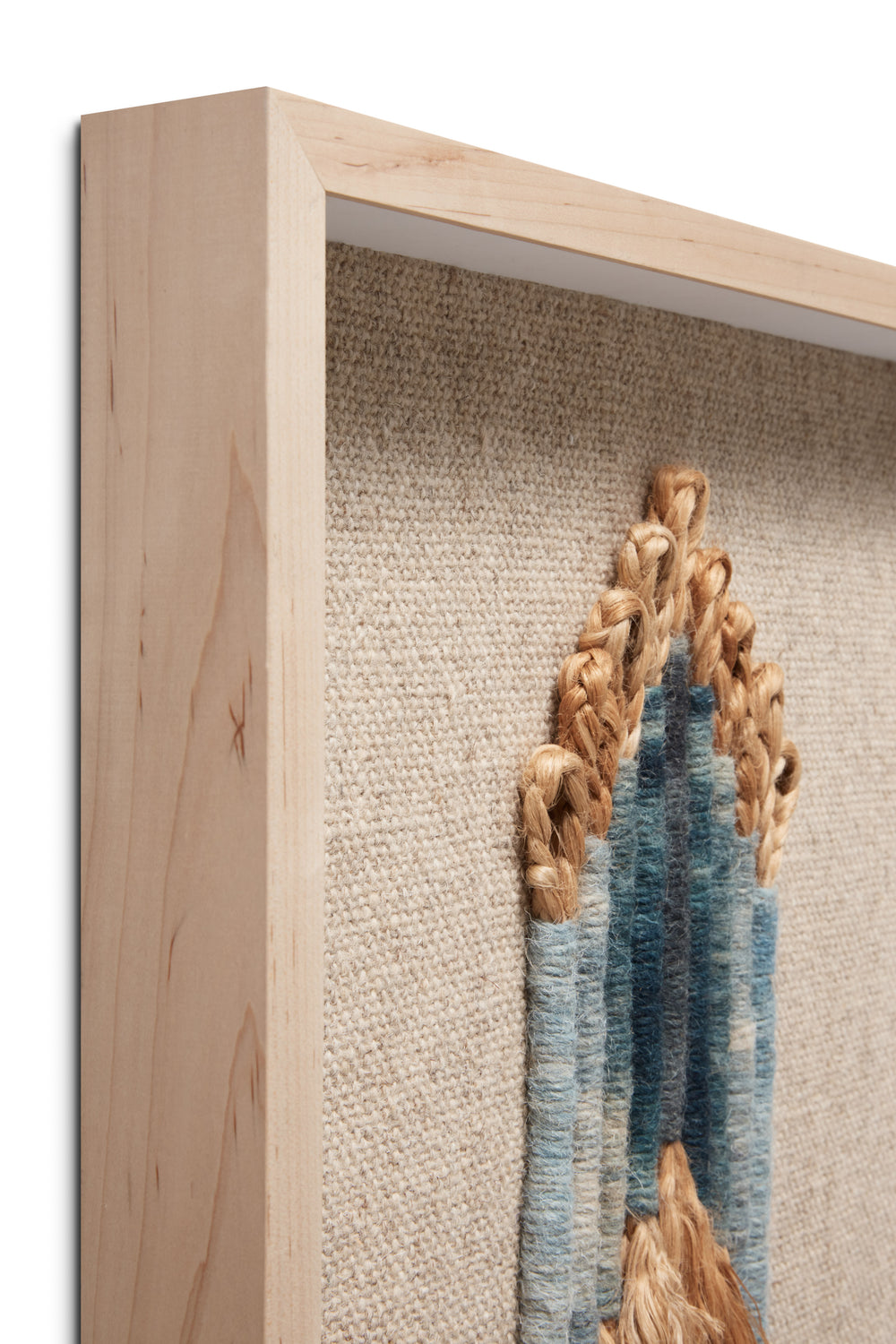 Ashle Ashley Beige / Blue Wall Art