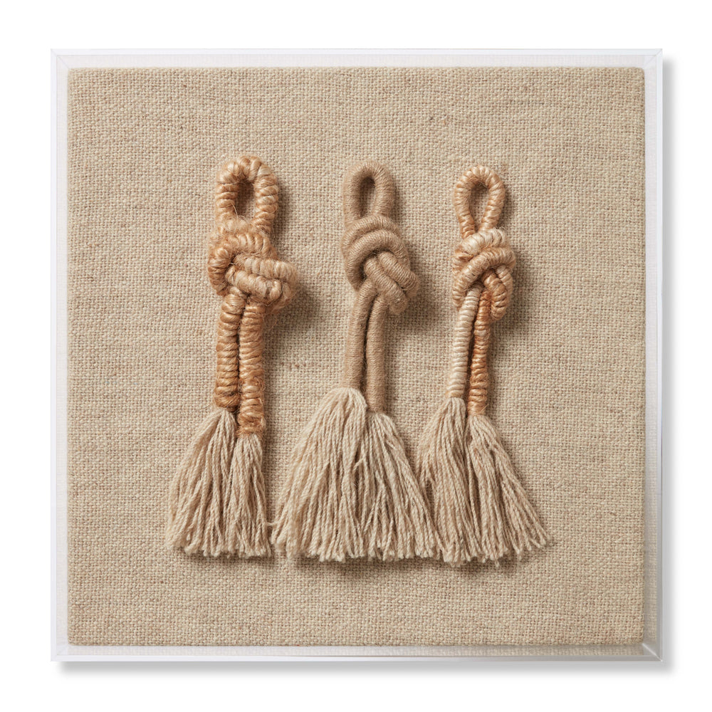 Twist Twisted Beige / Brown Wall Art