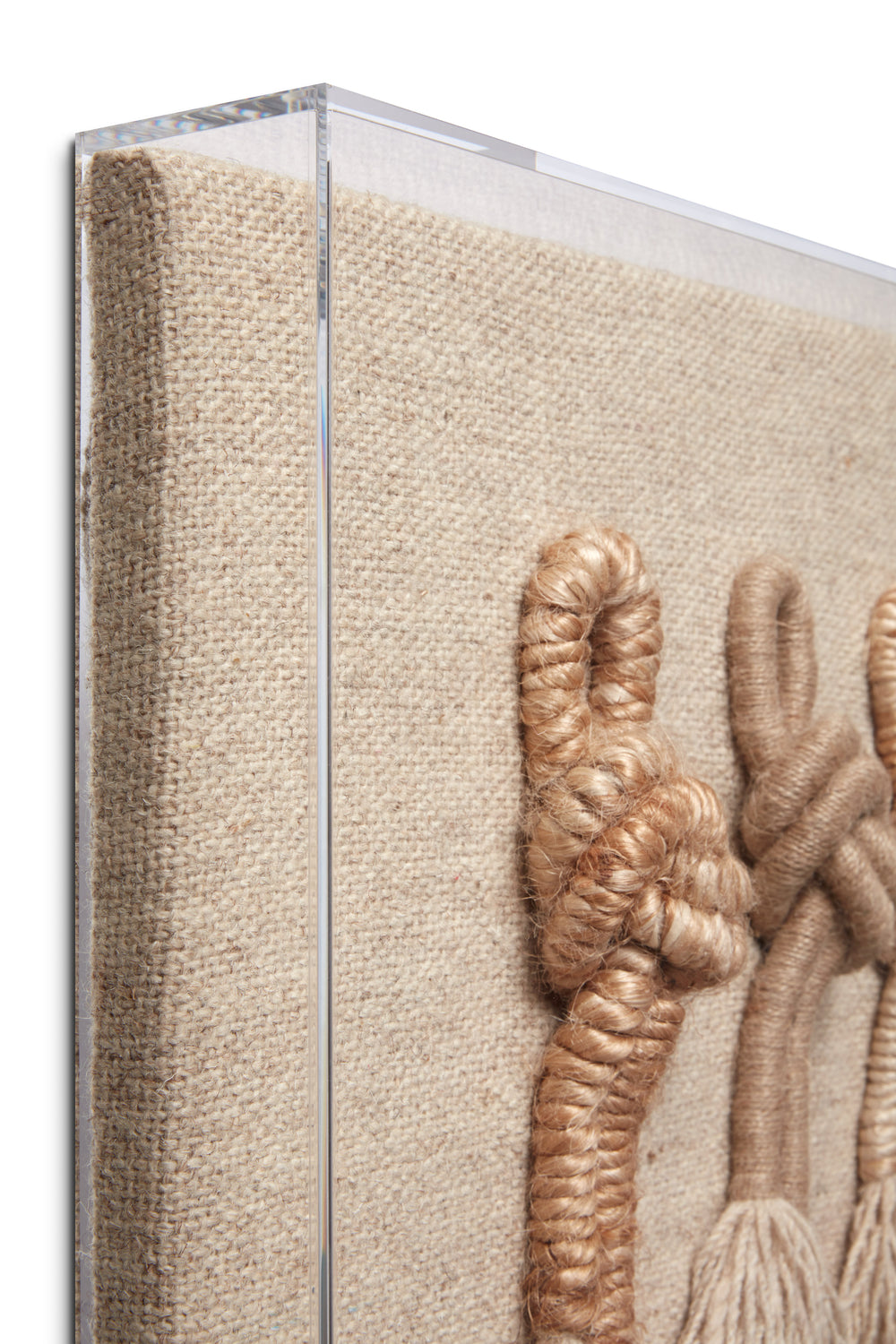 Twist Twisted Beige / Brown Wall Art