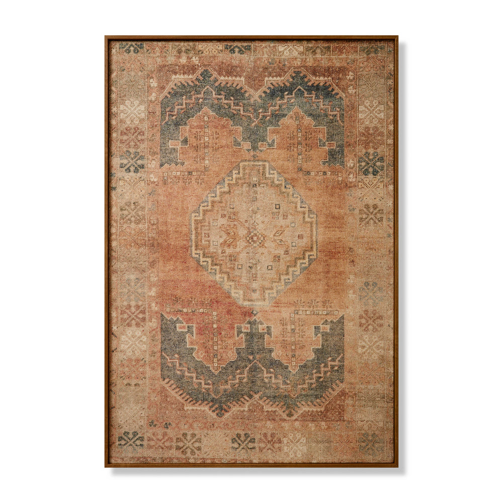 Genev Genevive Brown / Rust Wall Art
