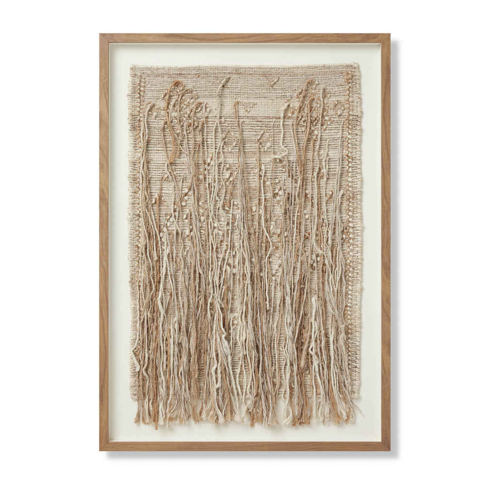 Natural Falls Beige / Ivory Wall Art (NATFA)
