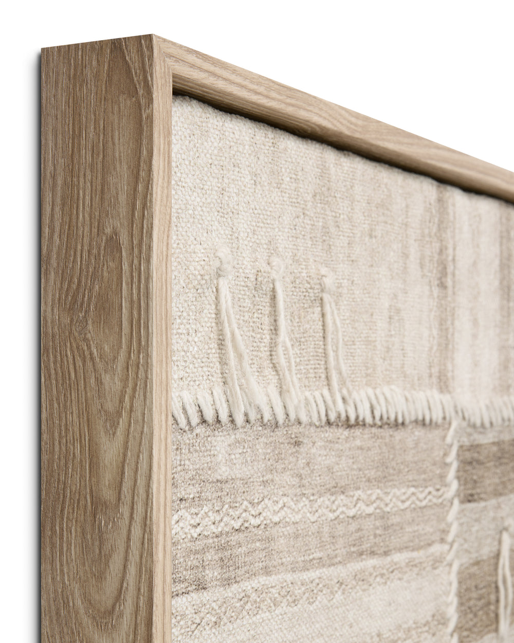 Patchwork B Beige / Brown Wall Art (PATCB)
