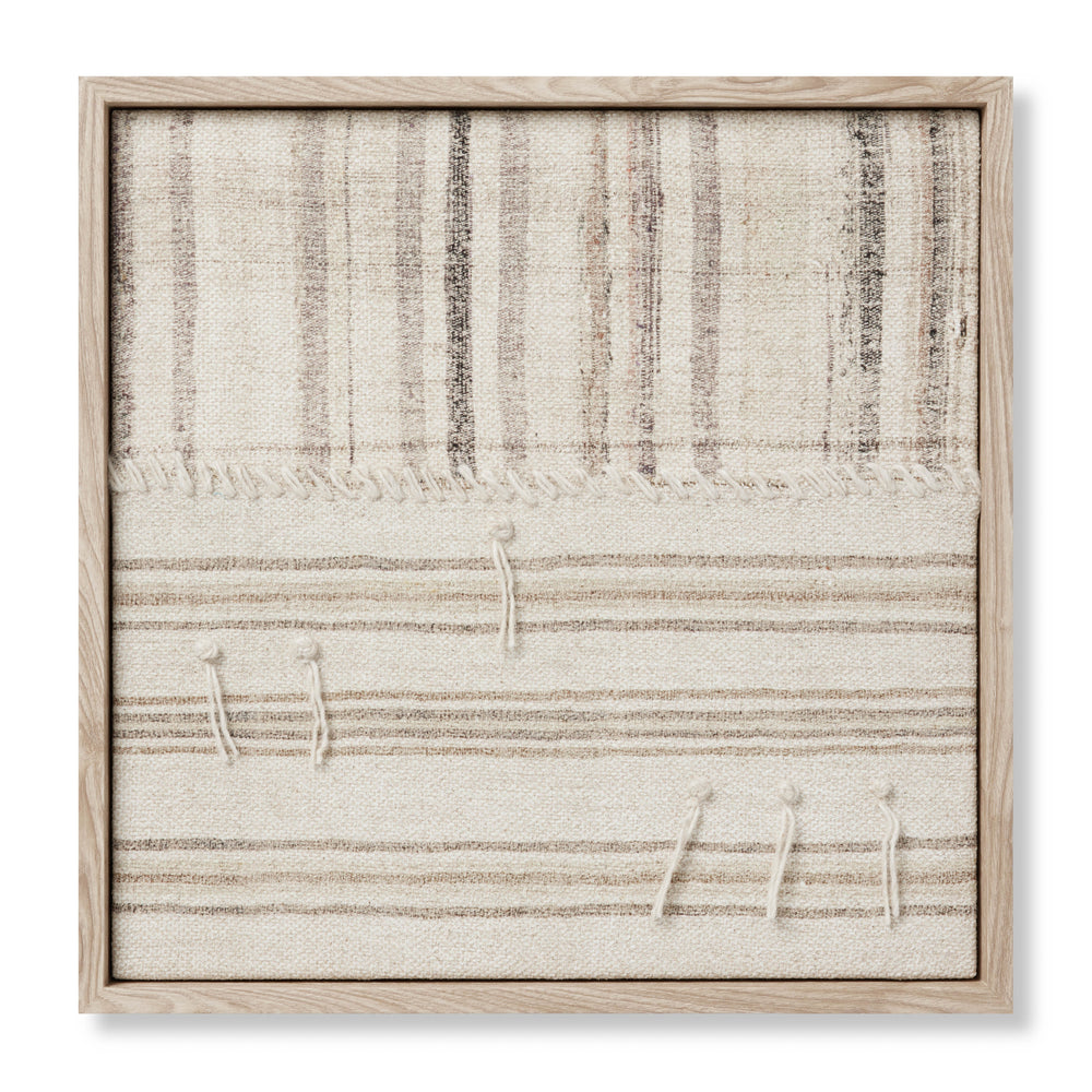 Patchwork C Beige / Brown Wall Art (PATCC)
