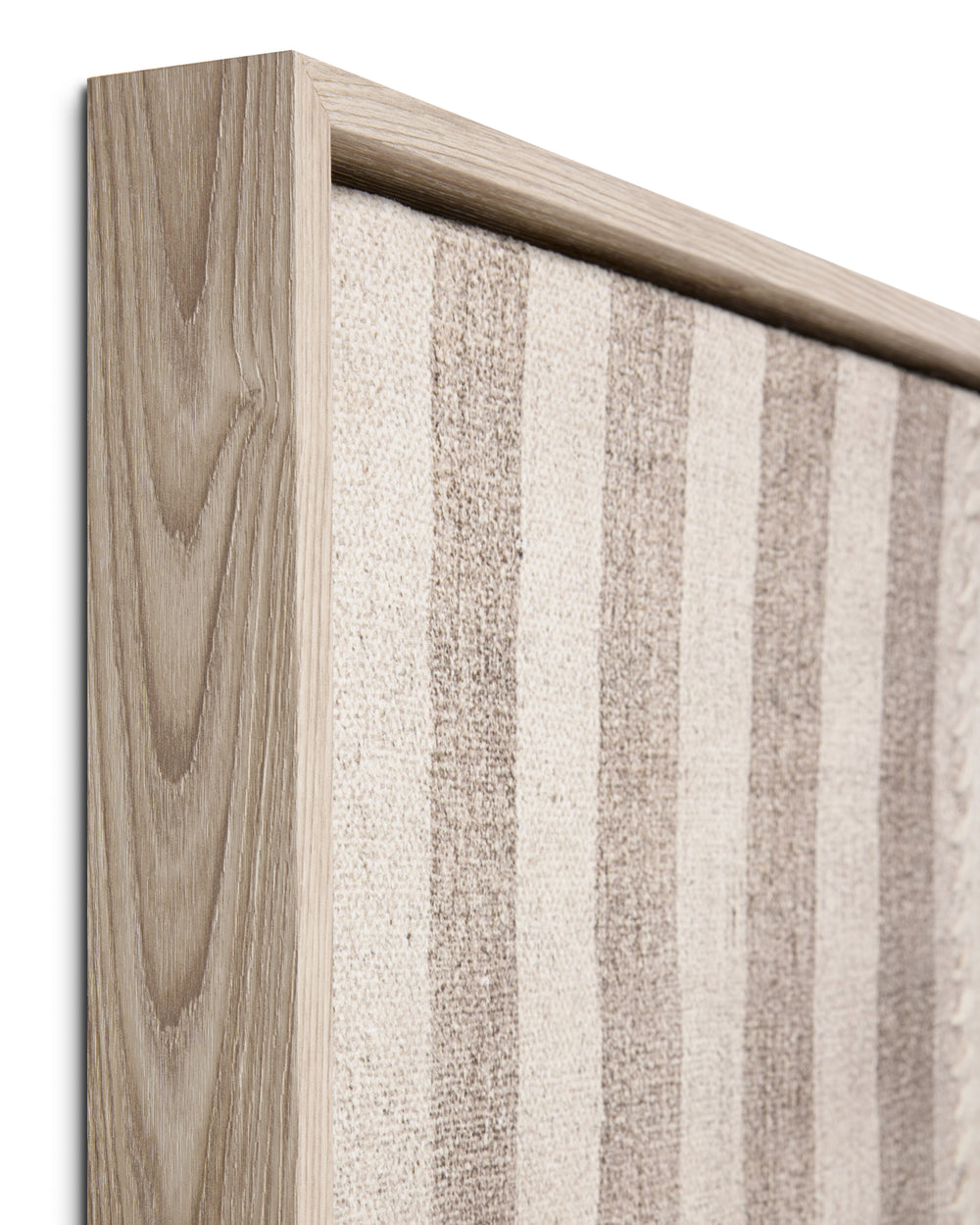 Pieced Work Beige / Brown Wall Art (PIECE)