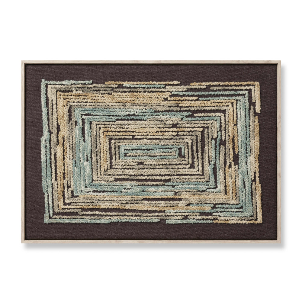 Midpoint Gold / Blue Wall Art (MIDPO)
